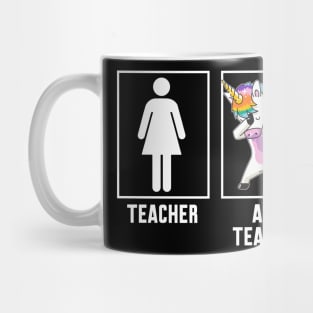 Teacher vs Art teacher Mug